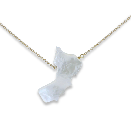 Oman Map Necklace