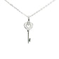 18k Diamond Pendant - Key