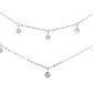 18k Diamond Double line Choker