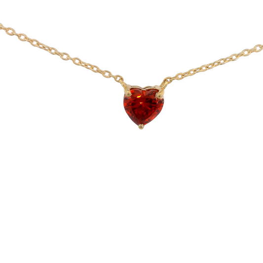 18k Heart Necklace